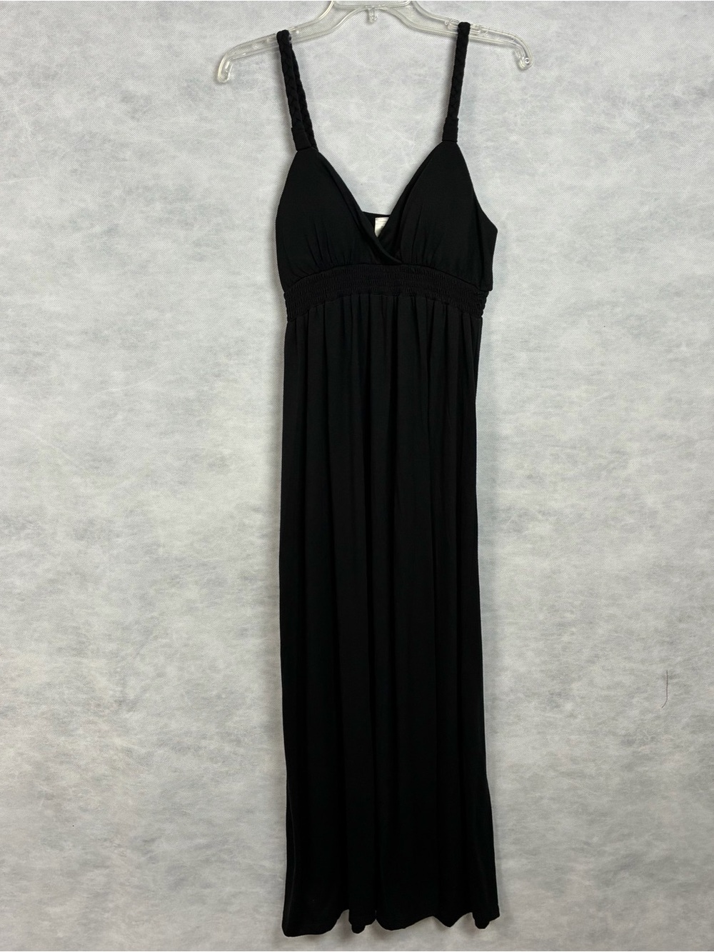 Vtg Y2K No Boundaries Sleeveless
Maxi Dress Juniors Sz Large 11-13 Black